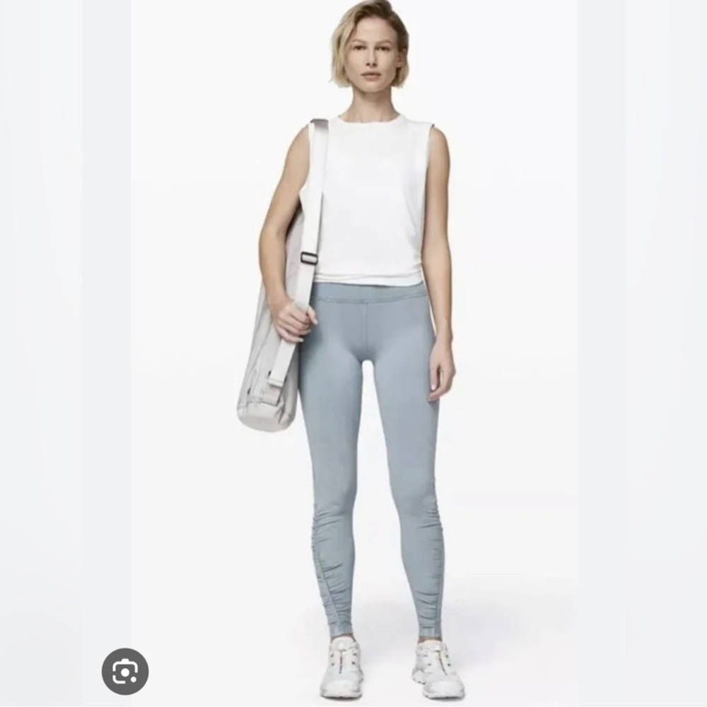 Lululemon Inner Glow Leggings - In Chambray Blue